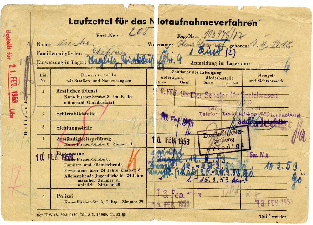 Escape destination: West Berlin